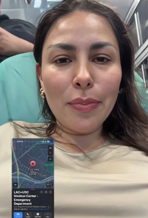 Gaby Ramírez hospitalizada