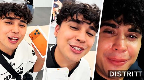 Joven ahorra para comprar iPhone 17 y se lo roban
