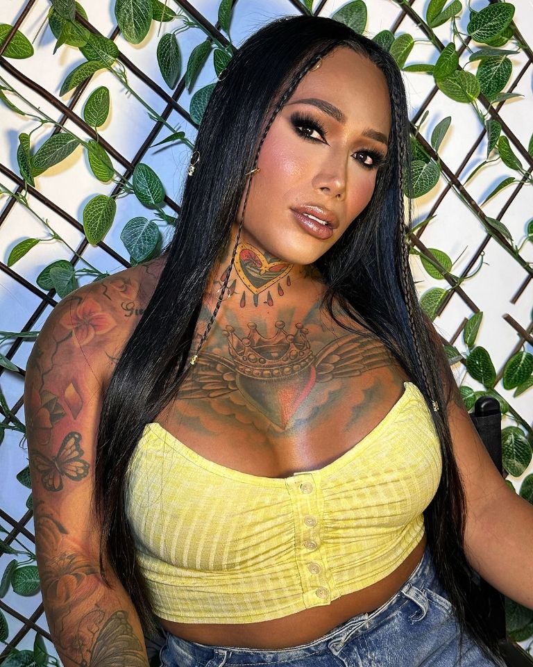 Karina Torres antes y después de las cirugías