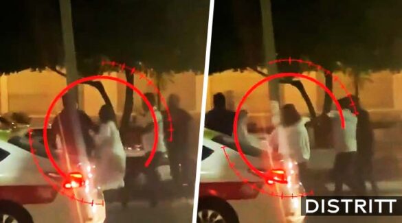 Mujer agrede a su novio porque la descubrió siendo infiel