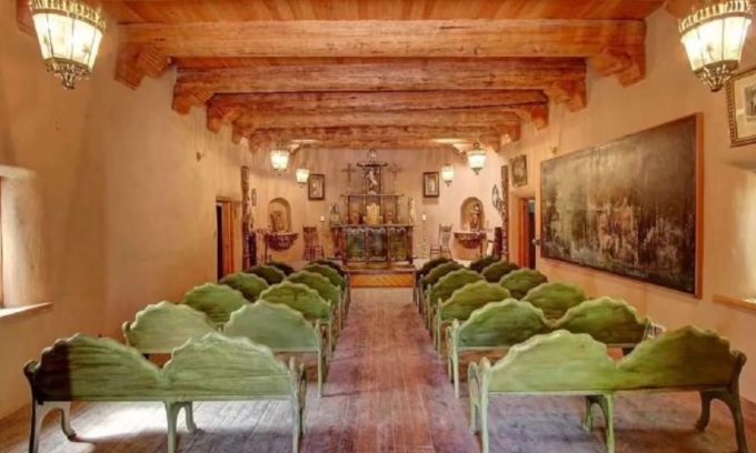 Capilla en rancho de Juan Gabriel