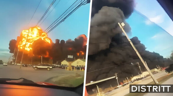 Revelan video del momento exacto de avionazo en Kentucky