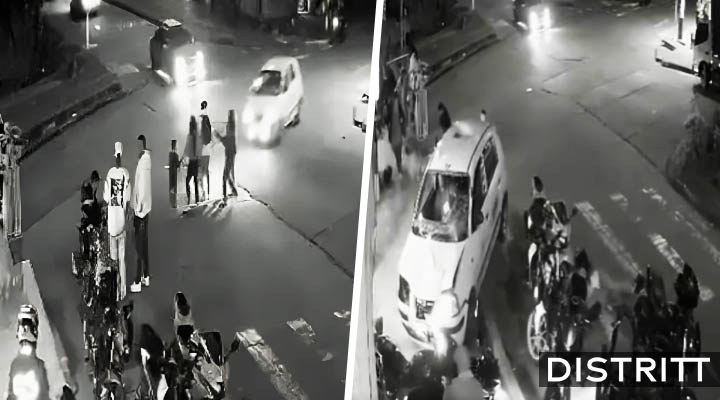 Taxista ebrio atropella a 11 personas en Bogotá |VIDEO