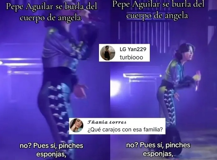 Redes tunden a Pepe Aguilar por exhibir el cuerpo de su hija