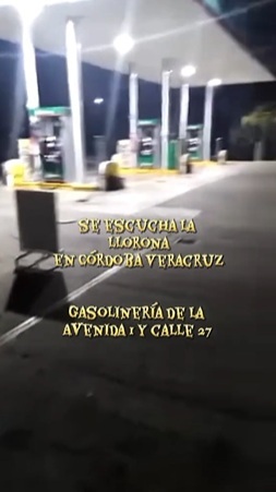 Captan llanto de La Llorona