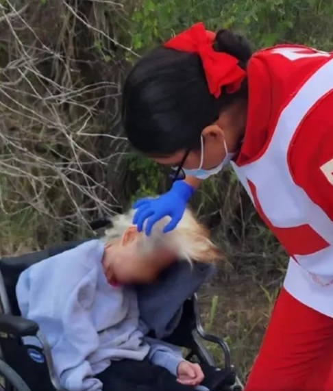 ¿Quién es la abuelta abandonada en Matamoros?