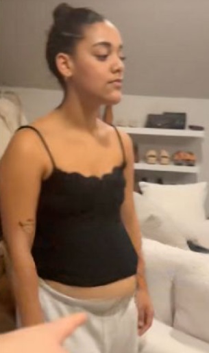 Mujer embarazada confronta a la amante de su esposo