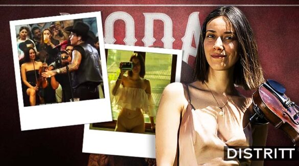 ¿Quién es Esmeralda Canape, violinista de Nodal? |VIDEOS