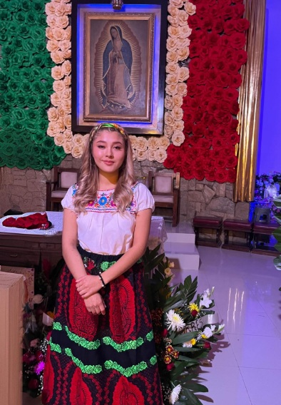 Homenaje de Lucero a la Virgen de Guadalupe