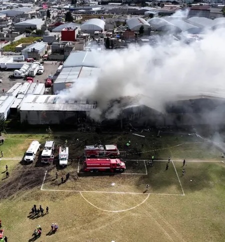 Avionazo en Toluca