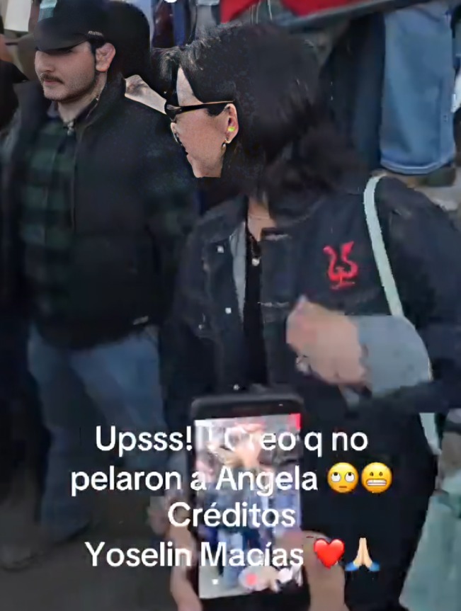 Ángela Aguilar vive incomodo momento en Zacatecas