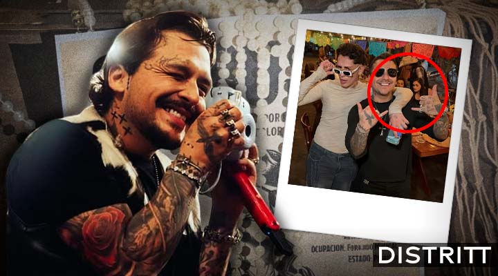 Christian Nodal ignora a Ángela Aguilar en su fiesta |VIDEO