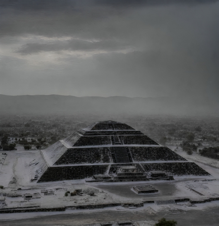 ¿Por qué no es bueno que granice fuerte en Teotihuacán?