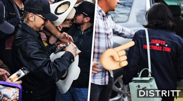 Fans le piden fotos a Nodal e ignoran a Ángela Aguilar |VIDEO