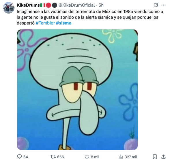 Los mejores memes que dejó el primer sismo de 2026