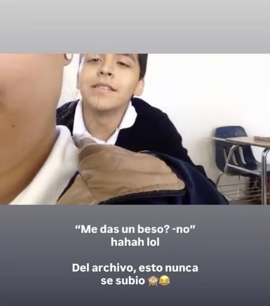 Nodal fue infiel a su novia en prepa