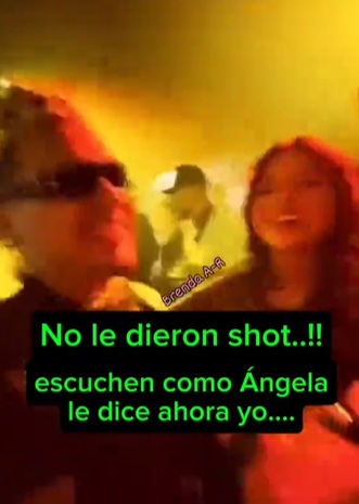 Captan momento en que Nodal ignoró a Ángela