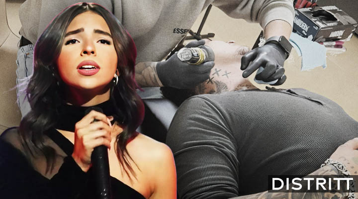 Nodal muestra nuevo tatuaje dedicado a Ángela Aguilar