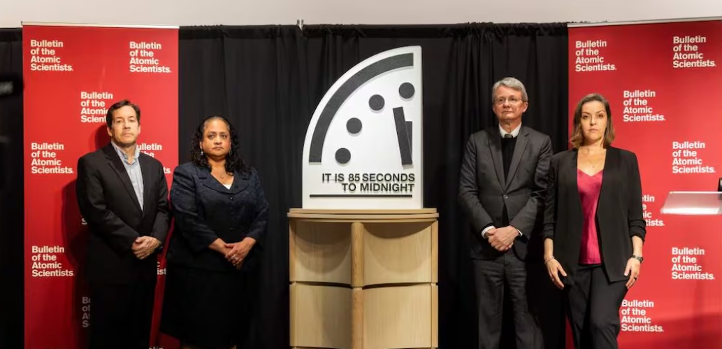 Reloj del Juicio Final queda a 85 segundos de la medianoche