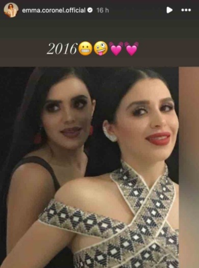 Emma Coronel se suma al trend de 2016
