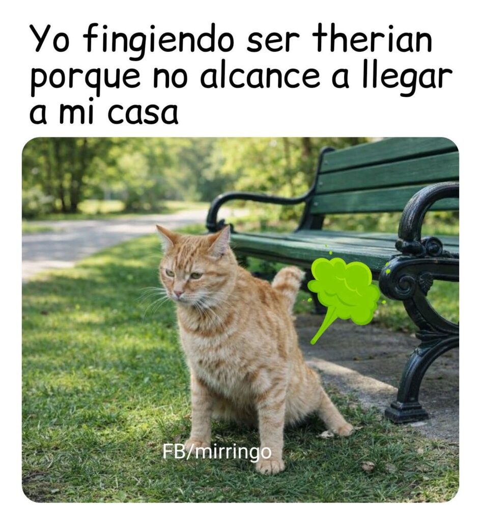 Meme de los therians