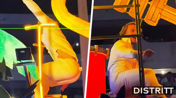 Aldo de Nigris sufre fuerte caída durante carnaval |VIDEO