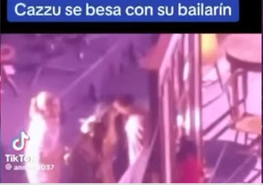 Captan a Cazzu junto a su bailarín