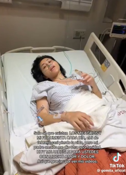 Gomita tendría dificultad para caminar tras cirugía