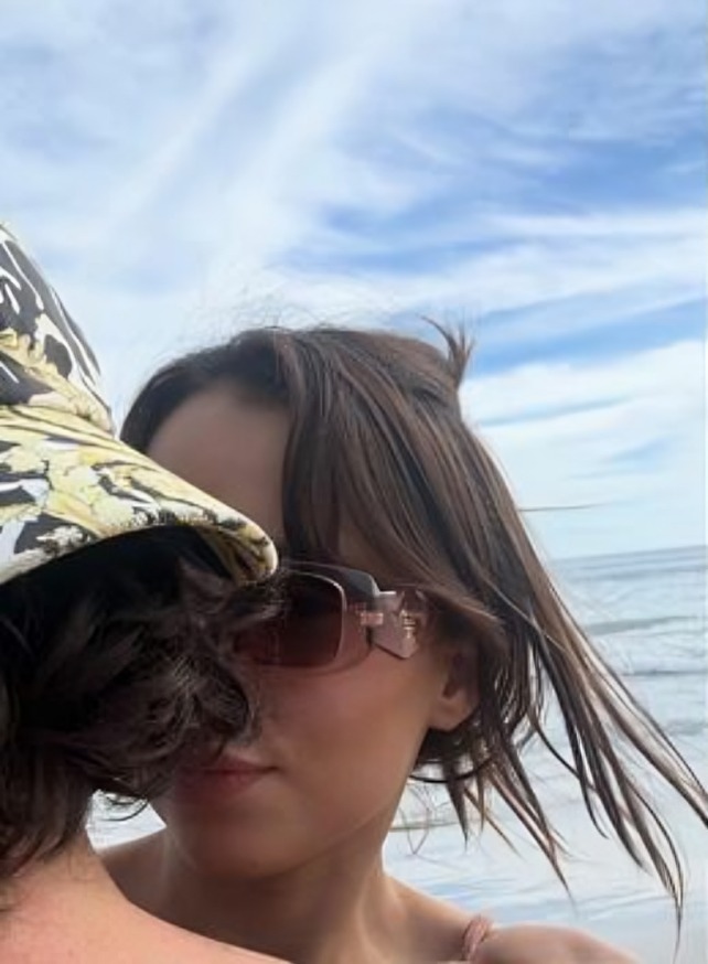 Majo Aguilar comparte fotos con Diego Bacter