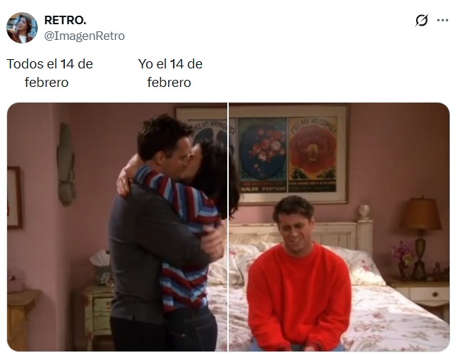 Memes 14 de febrero Friends 