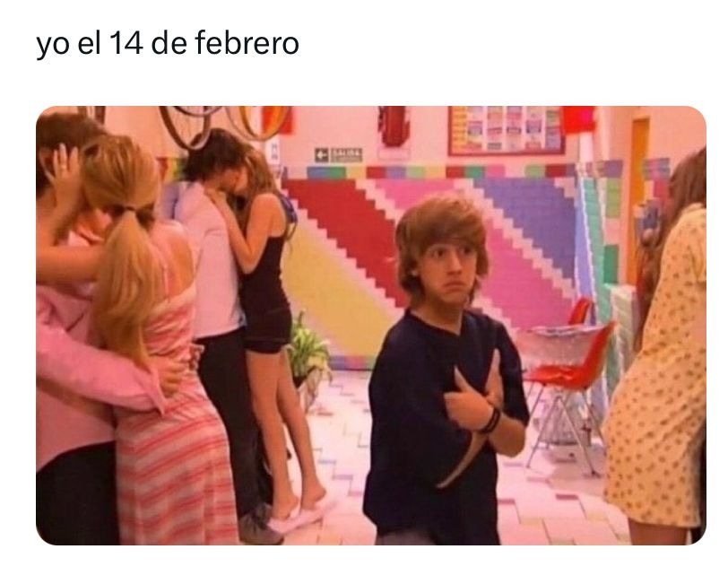 Memes 14 de febrero raro 