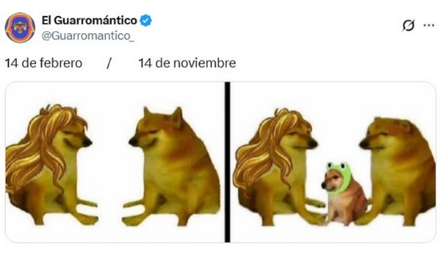 Memes de novios el 14 de febrero 
