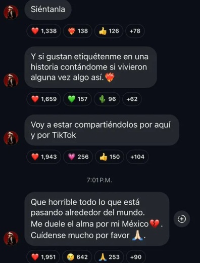 Nodal habla de violencia en México