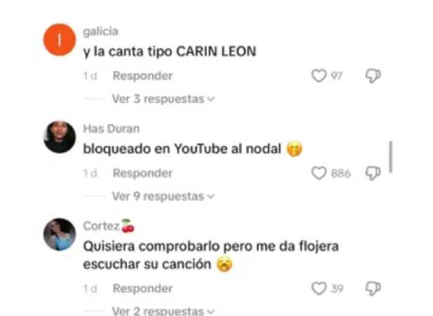 Acusan a Nodal de cometer plagio