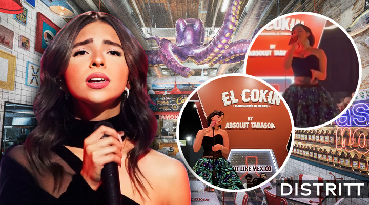 Ángela Aguilar canta en marisquería y desata burlas |VIDEO