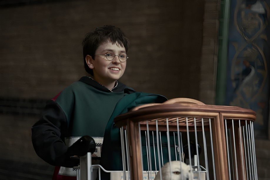 Así se ve Harry Potter en la nueva serie