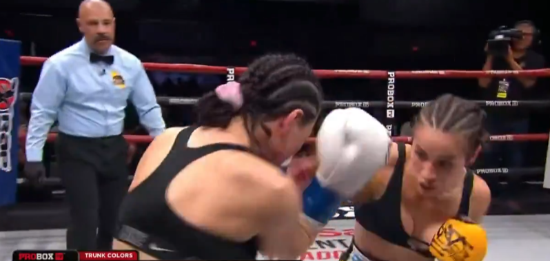Joven boxeadora queda en coma tras brutal nocaut