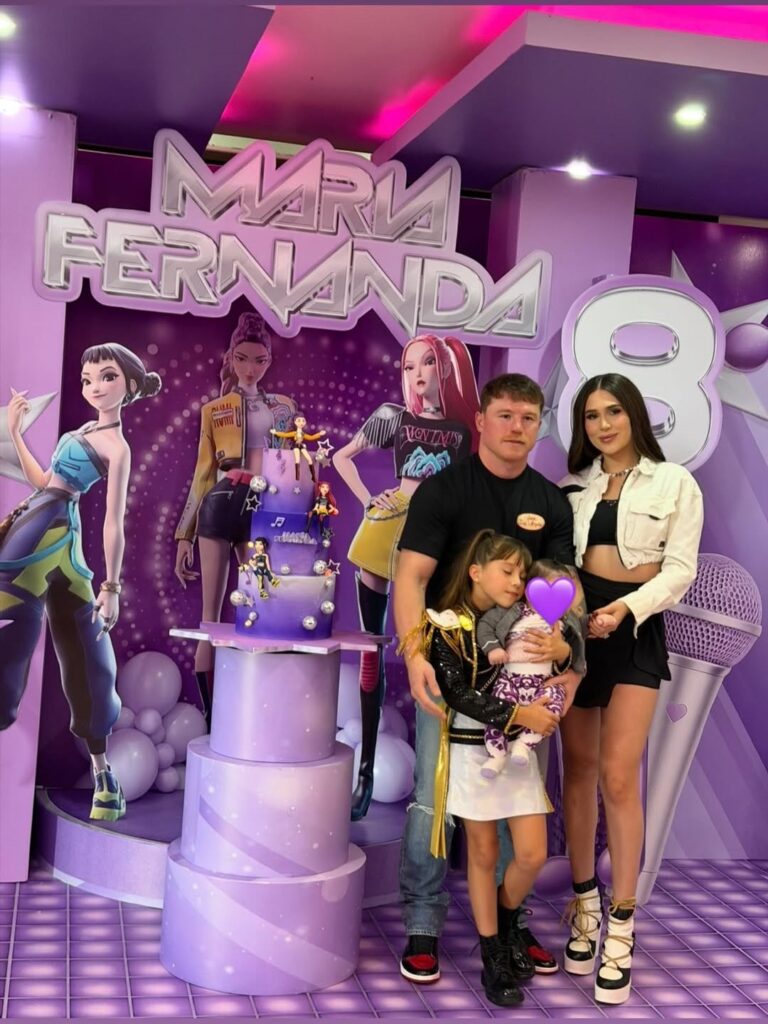 Canelo organiza fiesta a su hija inspirada en el k-pop