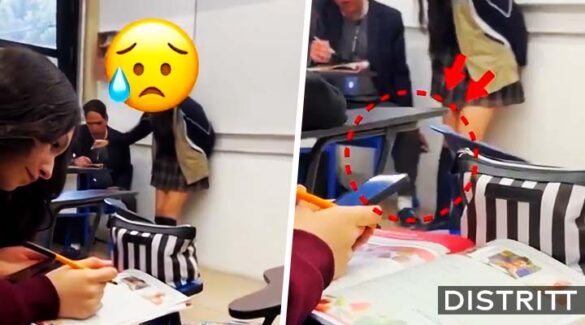Exhiben a profesor grabando a alumna por debajo de la falda