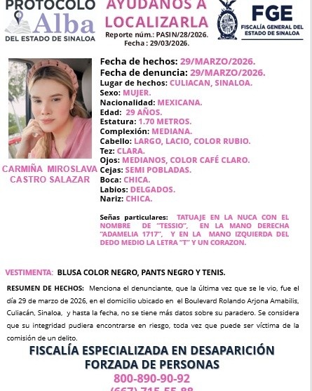 Buscan a influencer repostera