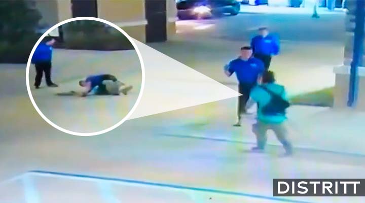 Joven somete a ladrón con llave de MMA; video viral 