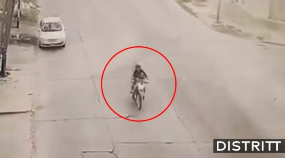 Motociclista muere decapitado por un cable; esto pasó |VIDEO
