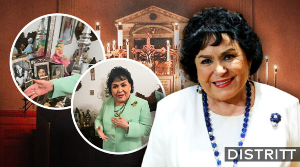 Reviven video de Carmen Salinas con altar tras polémica