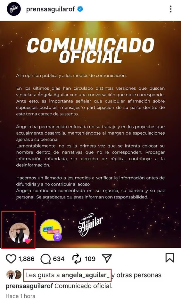 Ángela, salpicada en tema 'Un vals' 