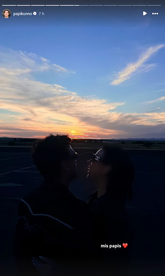 Kunno comparte fotos con Nodal y Ángela