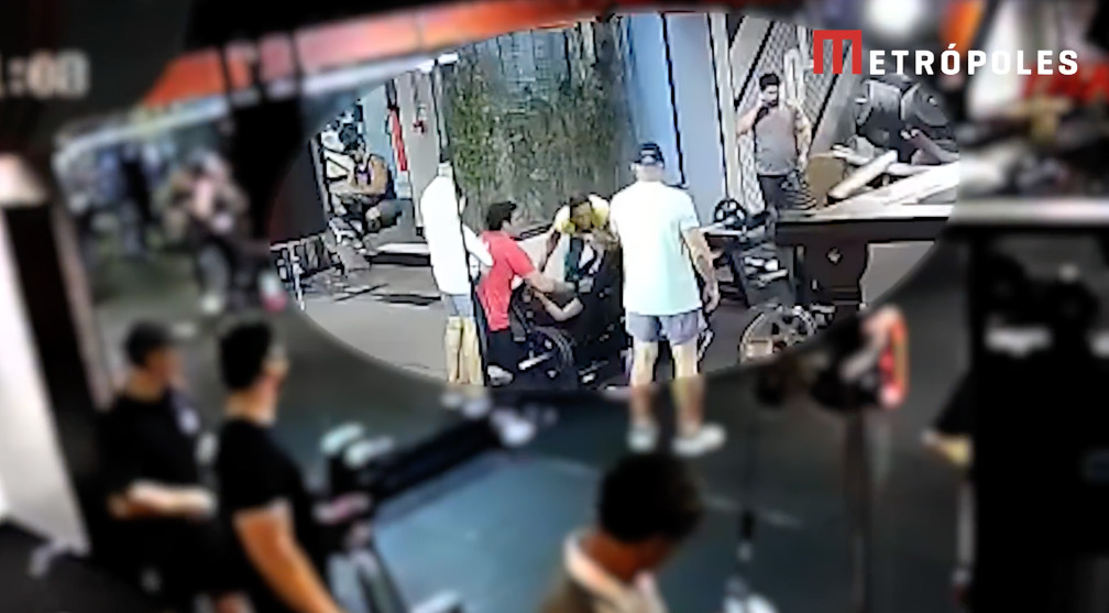 Mujer sufre doble fractura en las rodillas en gym