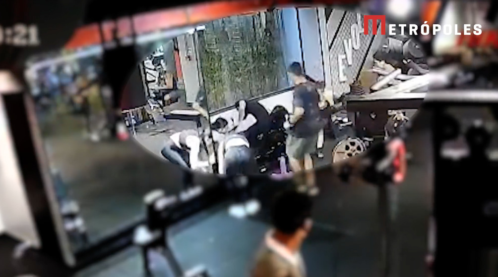 Mujer sufre doble fractura en las rodillas en gym