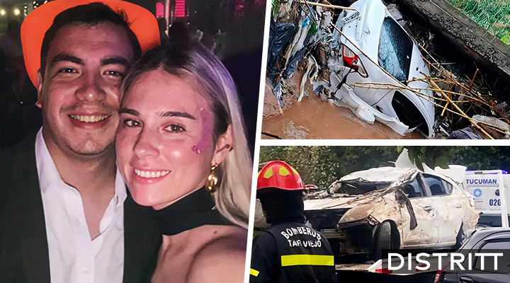 Pareja muere abrazada en tráfico accidente automovilistico