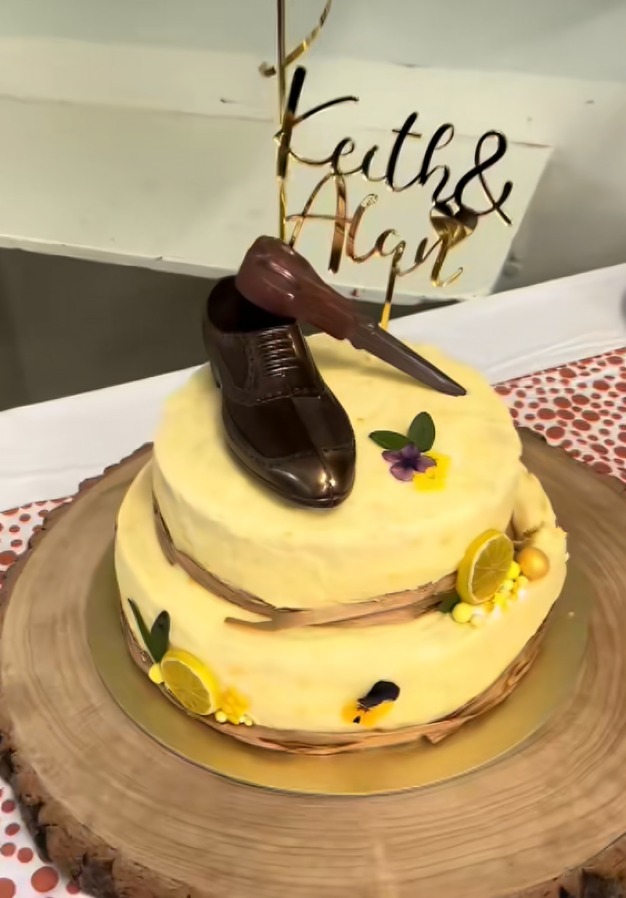 Nieta comparte boda de su abuelo con su mejor amigo
