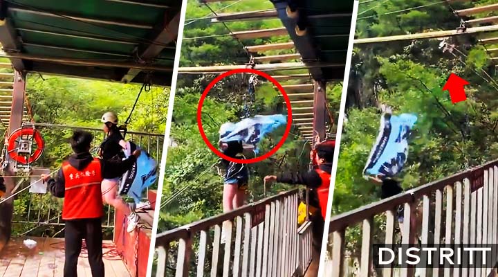 China. Mujer muere tras caer de columpio extremo |VIDEO